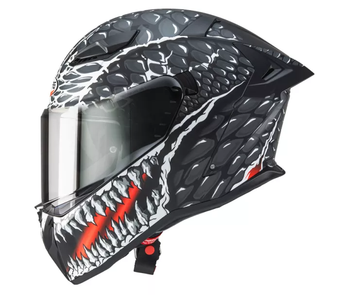 Integrální helma Caberg Drift Evo II Crok matt black/anthracite/red