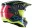 Motokrosová helma Alpinestars S-M5 Action black/cyan/yellow glossy
