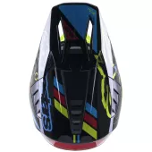 Motokrosová helma Alpinestars S-M5 Action black/cyan/yellow glossy