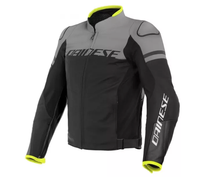 Bunda na motorku Dainese Agile black matt/grey