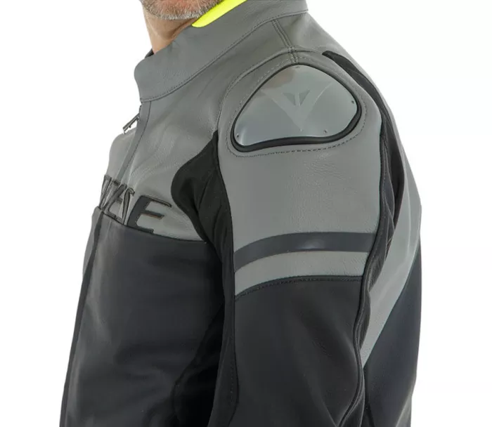 Bunda na motorku Dainese Agile black matt/grey