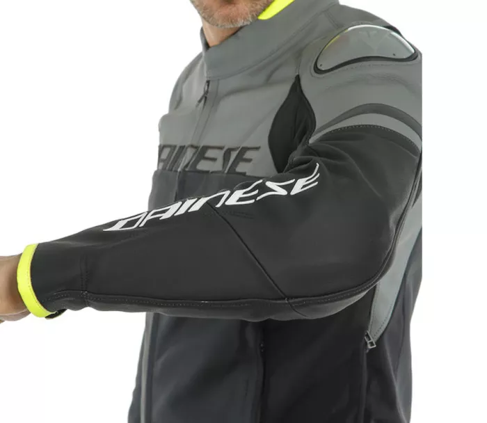 Bunda na motorku Dainese Agile black matt/grey