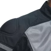 Bunda na moto Dainese AIR FAST TEX JACKET BLACK/GRAY/GRAY