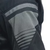 Bunda na moto Dainese AIR FAST TEX JACKET BLACK/GRAY/GRAY