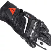 Dámské rukavice Dainese CARBON 4 LONG LADY LEATHER GLOVES BLACK/BLACK/WHITE