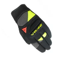 Rukavice na moto Dainese VR46 Curb black/anthracite/fluo yellow
