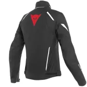 Dámská bunda na moto Dainese LAGUNA SECA 3 D-DRY BLACK/LAVA-RED/WHITE