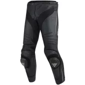 Kalhoty na moto Dainese MISANO LEATHER BLACK/BLACK/ANTHRACITE