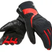 Dámské rukavice Dainese NEBULA GORE-TEX GLOVES LADY BLACK/RED