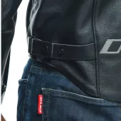 Bunda na motorku Dainese RACING 4 LEATHER JACKET BLACK/BLACK