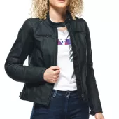 Dámská bunda Dainese RAZON 2 LADY LEATHER JACKET Black