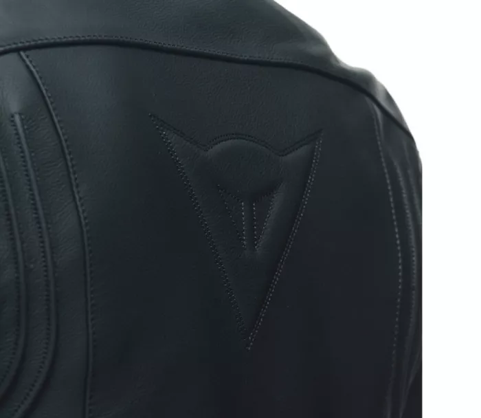 Kožená bunda na motorku Dainese Razon 2 black