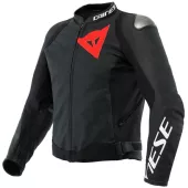 Bunda na moto Dainese SPORTIVA LEATHER JACKET BLACK-MATT