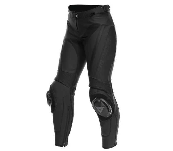 Dámské kožené kalhoty Dainese DELTA 4 BLACK/BLACK