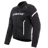 Pánská bunda Dainese AIR FRAME 3 TEX BLACK/WHITE