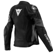 Dámská kožená bunda Dainese RACING 4 PERF. BLACK/BLACK