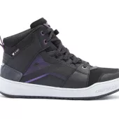 Dámské boty Dainese SUBURB D-WP BLACK/WHITE/METAL PURPLE