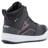 Dámské boty Dainese SUBURB D-WP BLACK/WHITE/METAL PURPLE