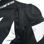 Dámská bunda na moto Dainese AVRO 5 TEX BLACK/WHITE