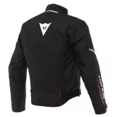 Bunda na moto Dainese VELOCE D-DRY®BLACK/WHITE/LAVA-RED