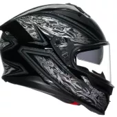 Integrální helma AGV K7 E2206 DAMASCUS BLACK/SILVER