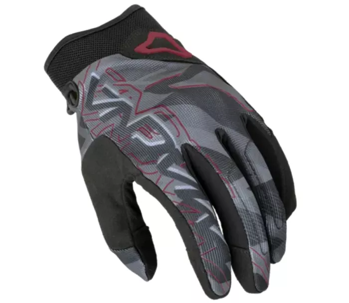 Dámské rukavice Macna Decode black/bordeaux/white