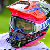 Motokrosová helma Alpinestars Superetch M10 Deegan orange/purple/pink glossy