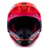 Motokrosová helma Alpinestars Superetch M10 Deegan orange/purple/pink glossy