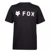 Dětské tričko Fox Absolute Ss Tee Black