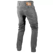 Pánské džíny na moto Trilobite Parado doublelayer AAA slim fit light grey level 2