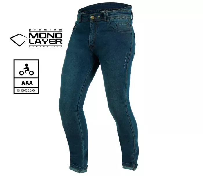 Pánské kalhoty Trilobite Downtown 2.0 monolayer AAA blue