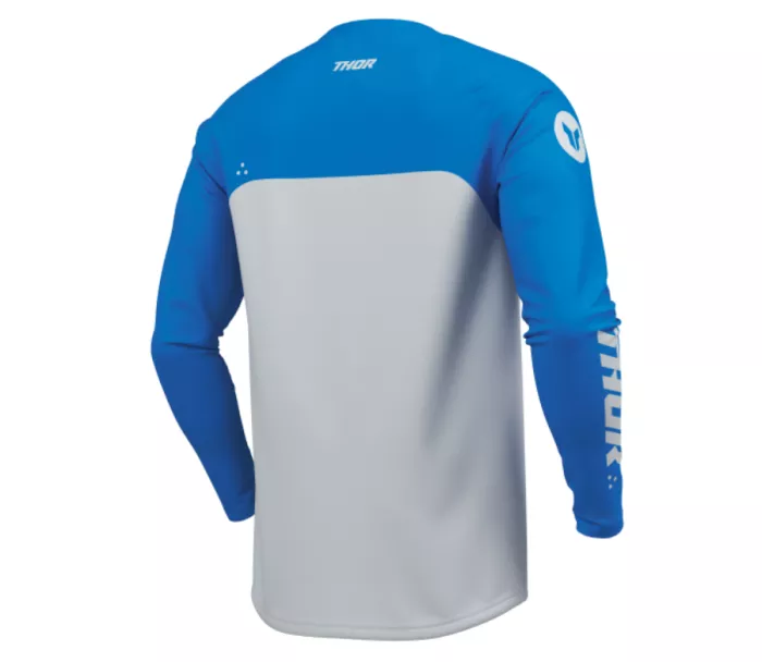 Dětský motokrosový dres Thor Ridemode Menace blue