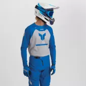 Motokrosový dres Thor Ridemode Menace blue