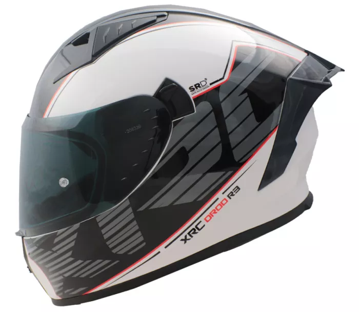 Integrální helma XRC DROD black/white/red