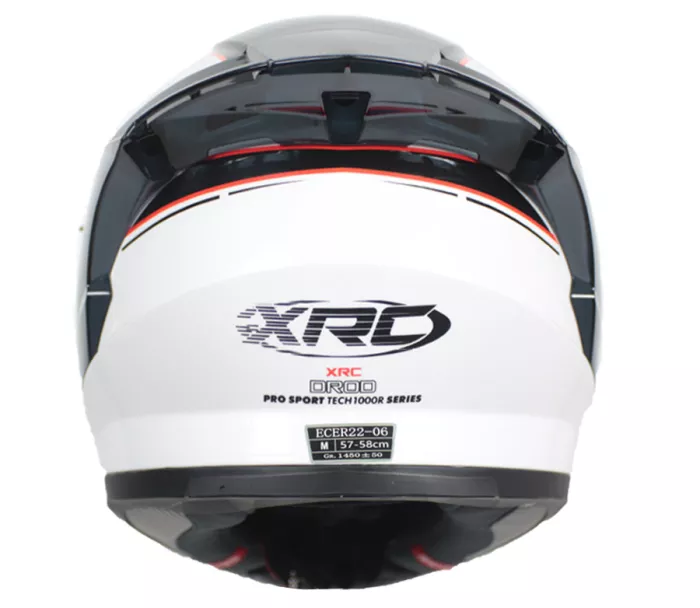 Integrální helma XRC DROD black/white/red