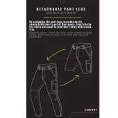 Kalhoty na moto Trilobite Dual 2.0 pants 2in1 black