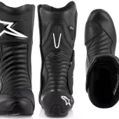 Boty na motorku Alpinestars SMX-6 gore-tex black