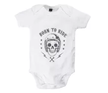 Dětské body Louis white/black