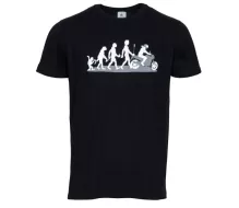 Louis Evolution tričko black/grey