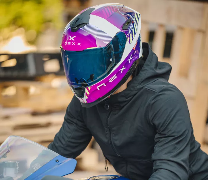 Integrální helma NEXX Y.100R Fade purple