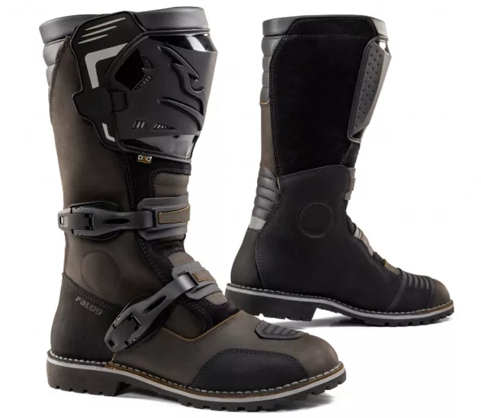 Boty na moto Falco 414 Durant Brown