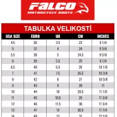 Boty na moto Falco 838 Ranger 2 black vel. 42