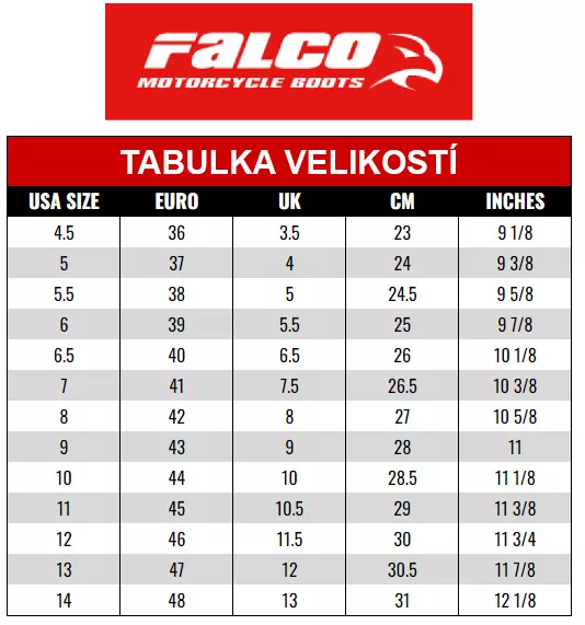 Boty na moto Falco 838 Ranger 2 black vel. 42