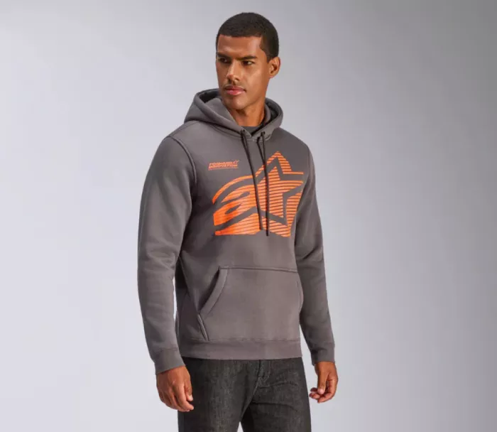 Mikina Alpinestars Fasting charcoal