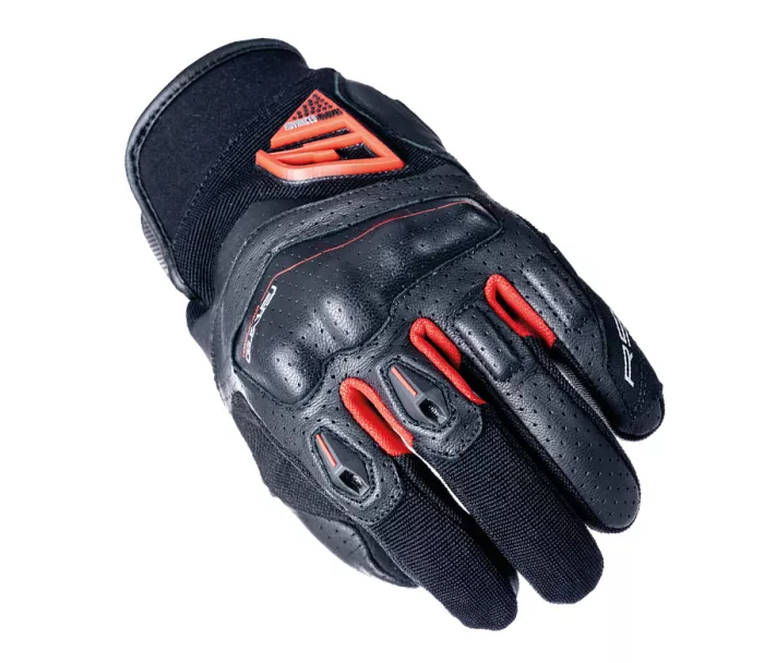 Rukavice na motorku Five RS2 Evo black/red