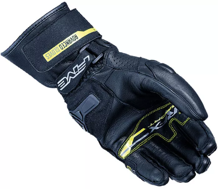 Rukavice na moto Five RFX Sport black/fluo yellow
