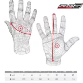 Rukavice na moto Five RFX2 fluo/yell