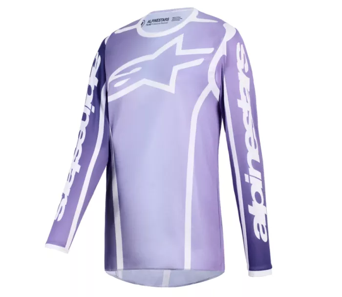Dámský dres Alpinestars Stella Fluid Apex violet/white