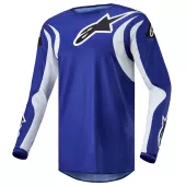 Motokrosový dres Alpinestars Fluid Lucent blue ray/white