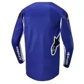 Motokrosový dres Alpinestars Fluid Lucent blue ray/white